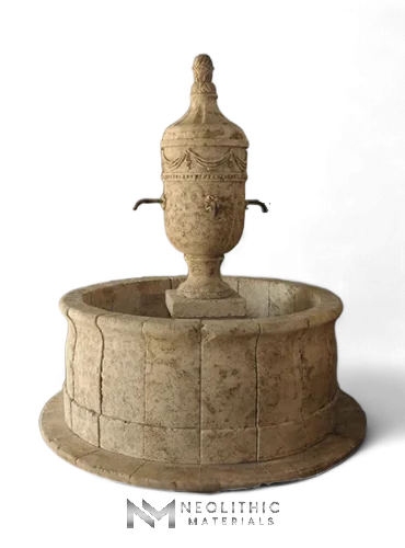 Limestone Fountain